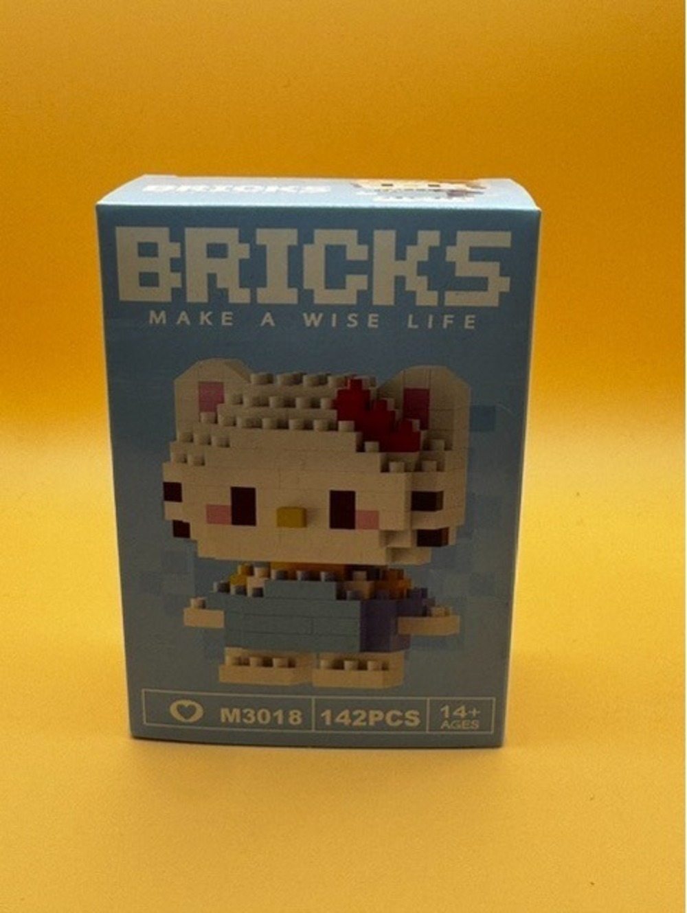 Mini Bricks Building Blocks Set (Dear Daniel-Hello Kitty) New